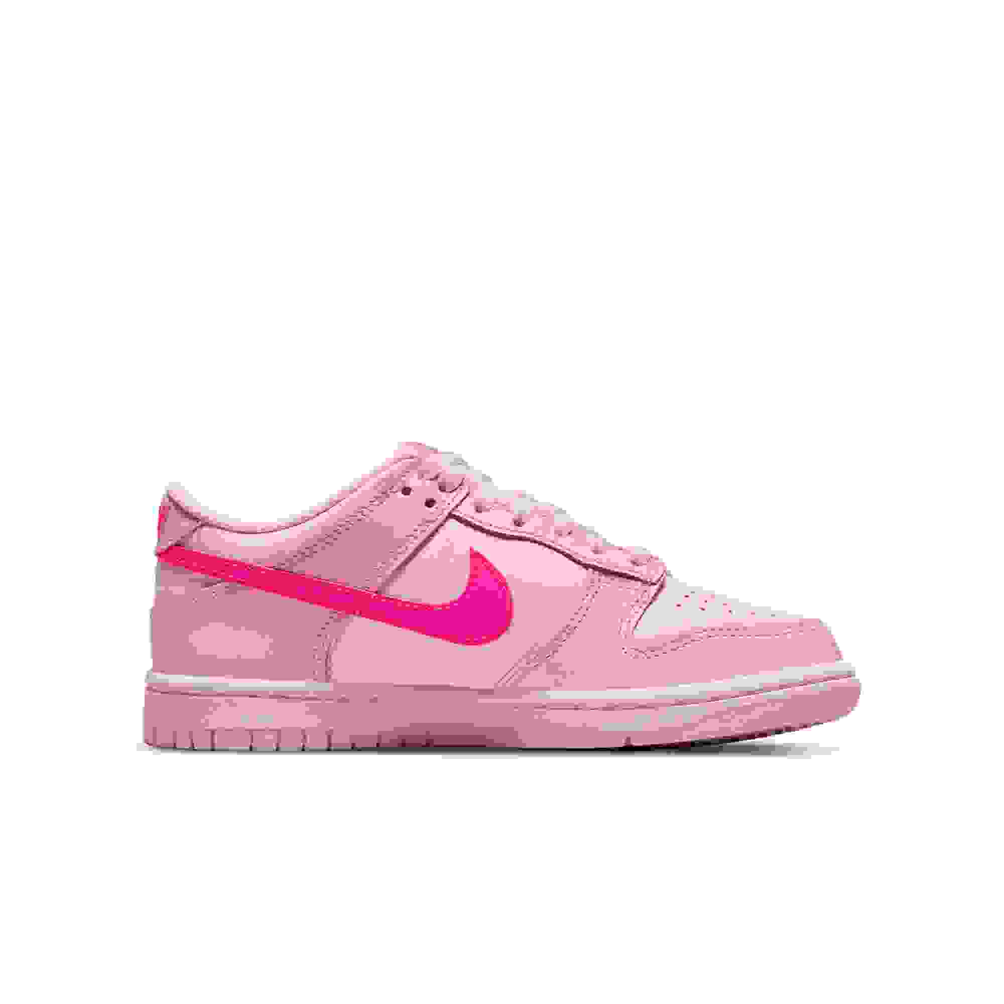 Nike Dunk Low Grade School Girls' "Soft Pink/Pink Foam/Hyper Pink" Shoe